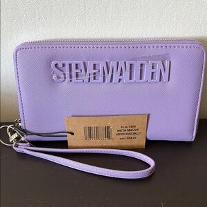 Steve Madden Mauve Wristlet Wallet